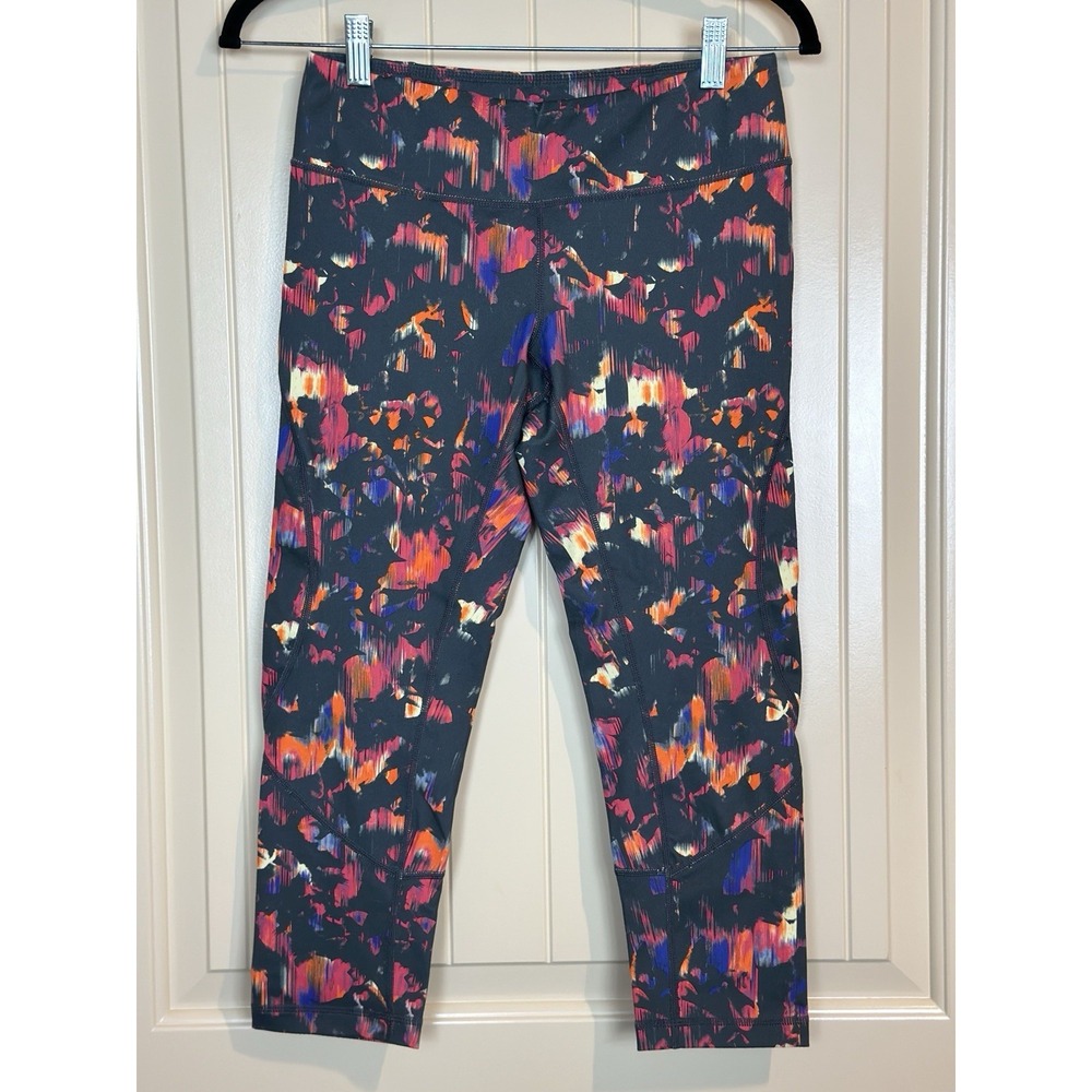 Zella Women's Athletic Leggings S Capri Crop Multicolor GUC‎ workout gym running